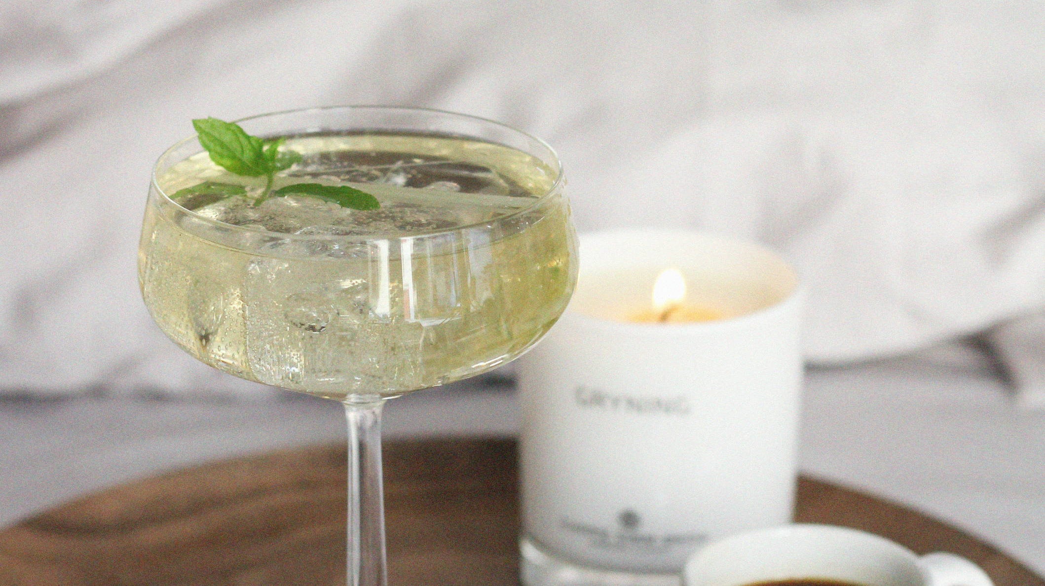 Start the morning with a bubbly cocktail