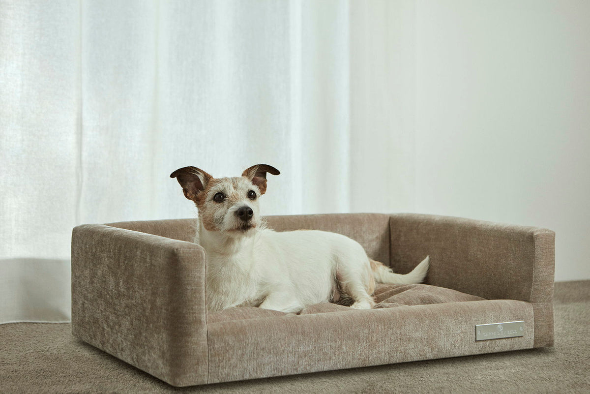 Hunnebo Dog Bed Small RO Asuri Rose Quartz