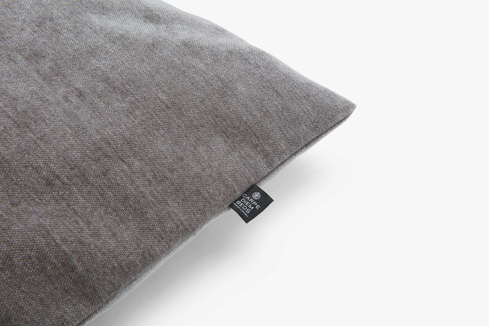 Throw Pillow Cover Wool Light Grey