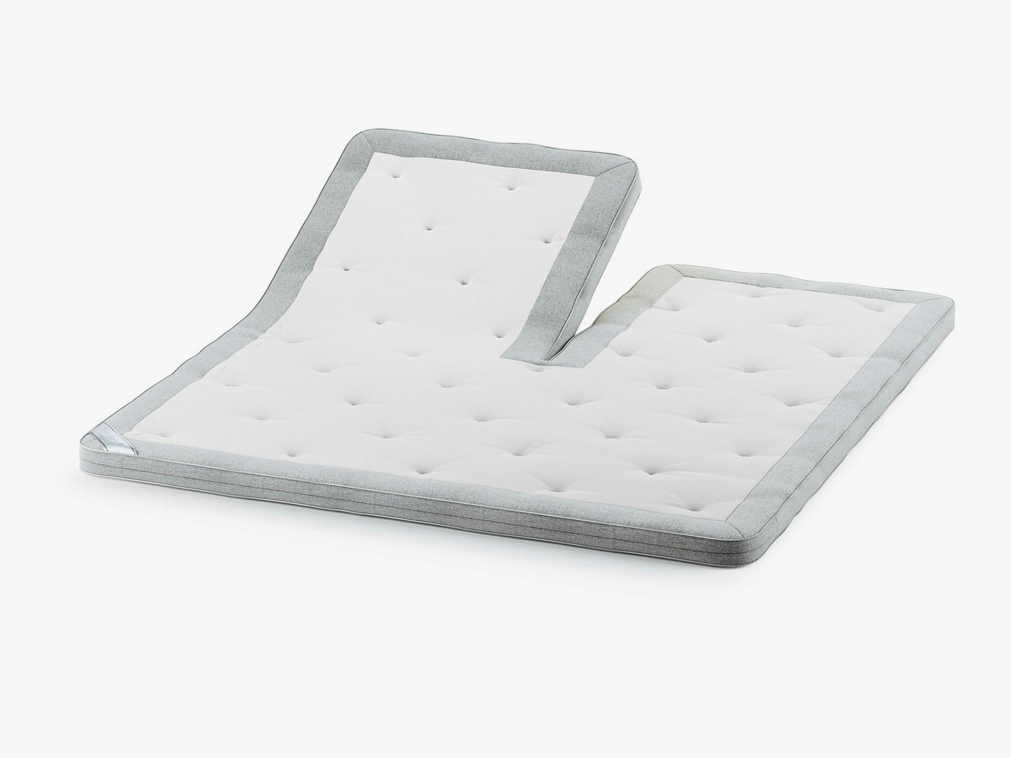 Luxury Split Mattress Topper DG Zaragoza Eggshell 210x200